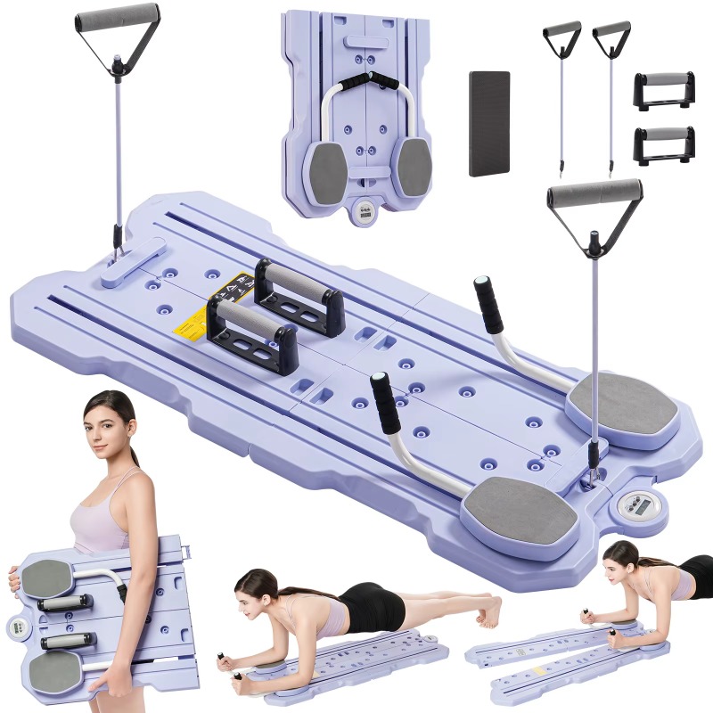 Pilates Yoga Wheel - 5-in-1 multifunctioneel opvouwbaar buikwiel Home Fitness