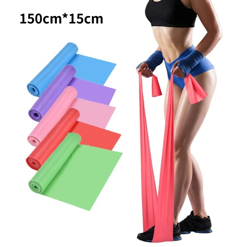 Pilates Yoga Reformer - Natuurlijke Latex Resistance Bands, elastische trainingsbanden