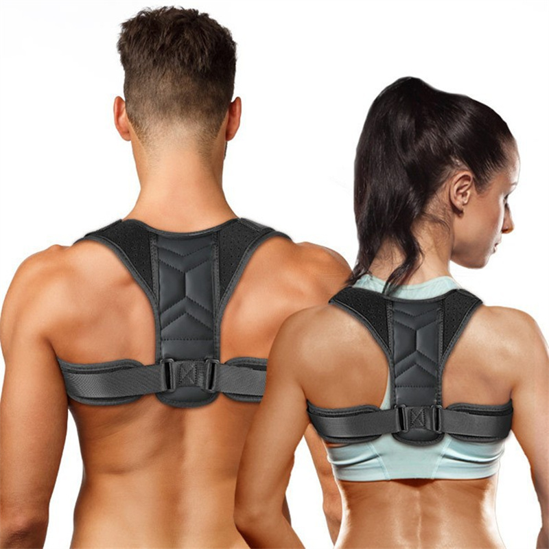 Posture Pole Corrector - Verstelbare rughoudingcorrector nekbrace trainingsapparatuur thuiskantoor man