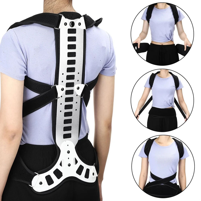 Posture Pole Corrector - Verstelbare rugbrace Houdingcorrector Dames Heren Rugstijltang