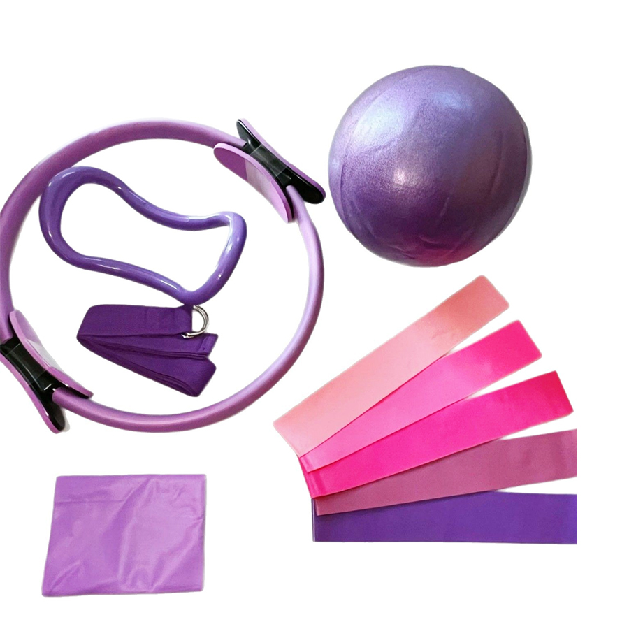 Pilates Yoga Resistance Ring - Aangepaste LOGO 5-delige Home Gym Weerstand