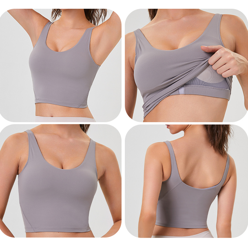 Pilates Yoga Wear - Dames Yoga Vest Workout Pilates Activewear