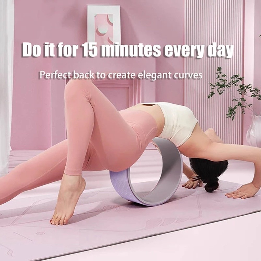 Pilates Yoga Wheel - Spiermassage Yoga Wheel Multifunctionele tailletraining Rugtraining