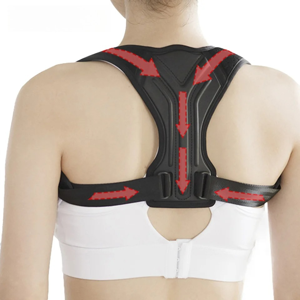 Posture Pole Corrector - Ademende anti-bochel corrigerende riem Zittend Onzichtbare