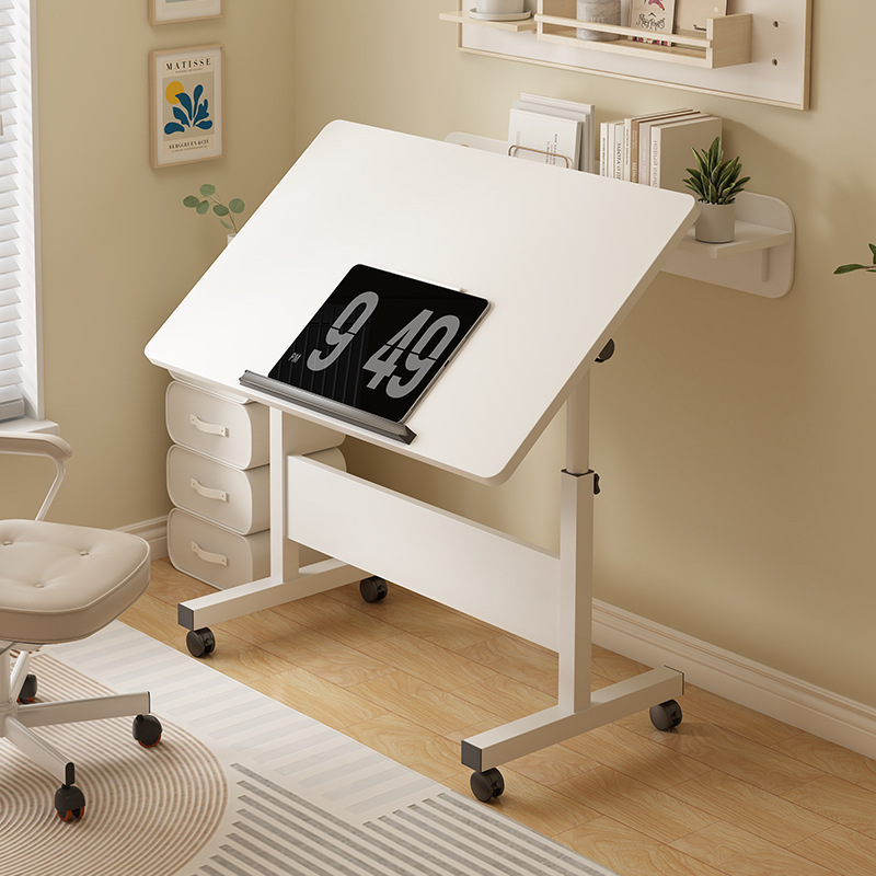 Inversion Table Fold - Draagbaar opvouwbaar laptop-nachtkastje, in hoogte verstelbare