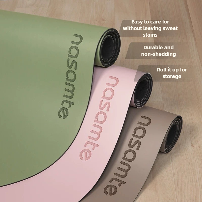 Pilates And Yoga Studio - Antislip yogamatten Puur gekleurd rubber -