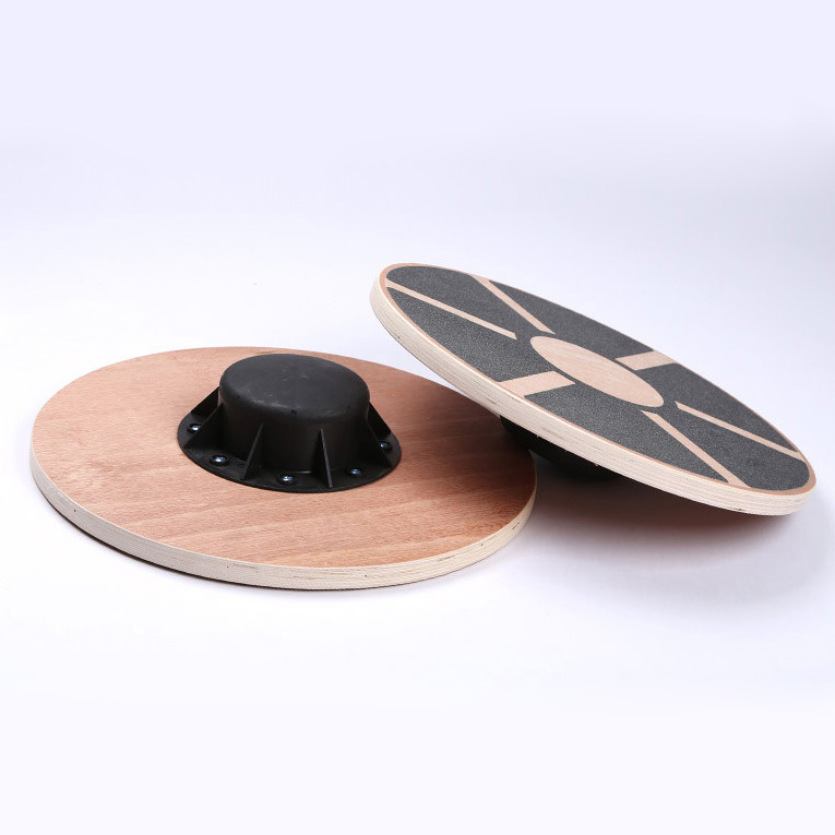 Balance Board Wobble - Antislip fitness oefenplank van hout, wiebelplank