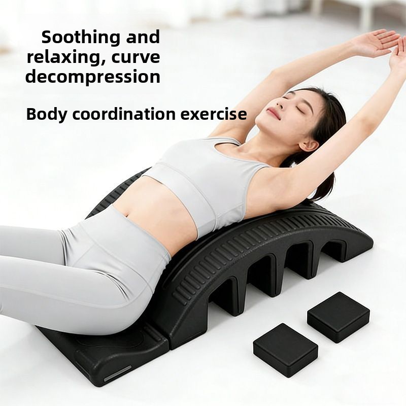Pilates Yoga Exercises - Pilates Verbeterde Ruggengraat Corrector, Lumbale Stretching,