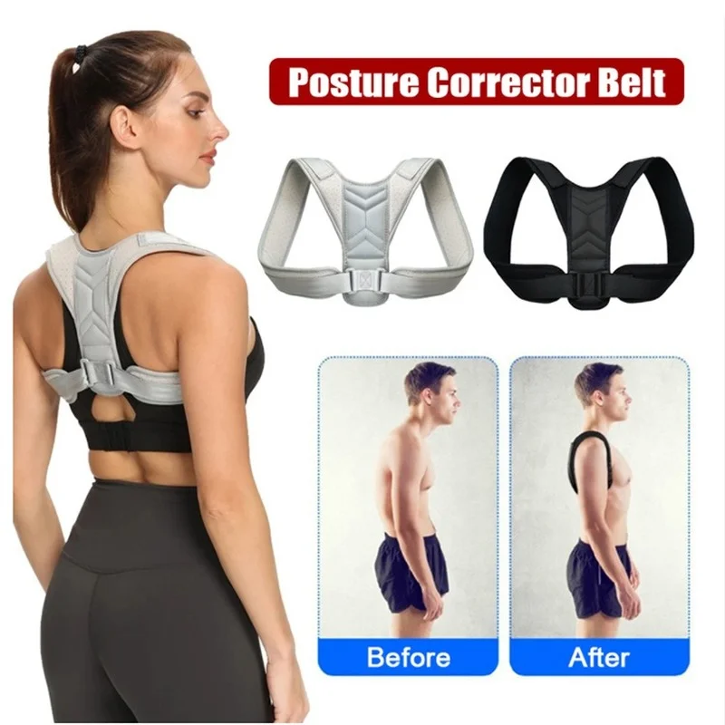 Posture Pole Corrector - Rugschouder Houding Corrector Verstelbare riem Sleutelbeenwervelkolomondersteuning