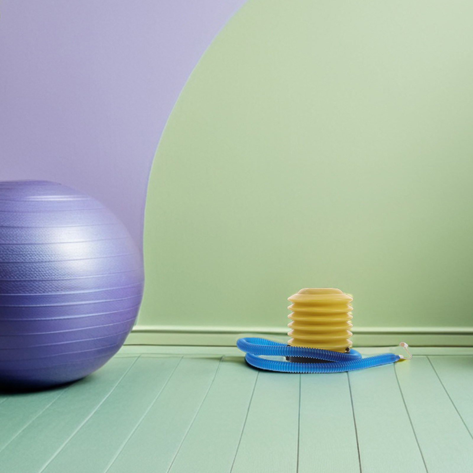 1Set Yoga Bal Opblaasapparaat  - Pilates Yoga Exercises recensie en prijs