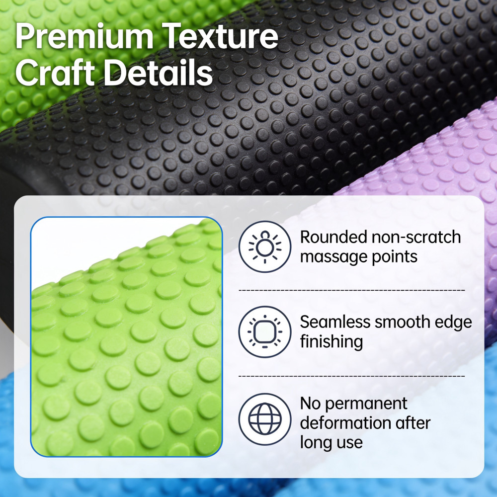 Yoga Roller Ronde EVA Foam Cil - Pilates Yoga Exercises recensie en prijs