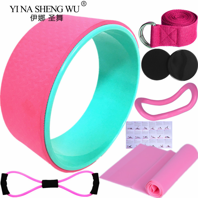 7 stuks Yoga Wiel Pilates Acce - Pilates Yoga Wheel recensie en prijs