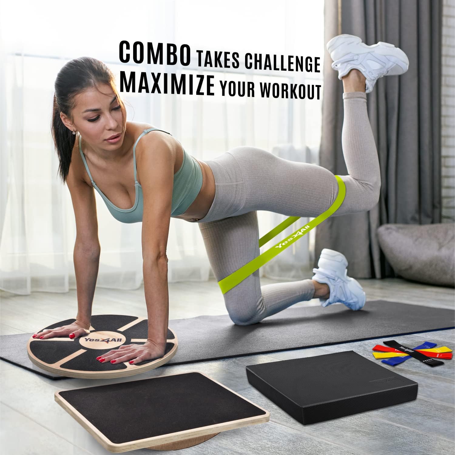 Veelzijdig houten wobble board - Balance Board Wobble recensie en prijs