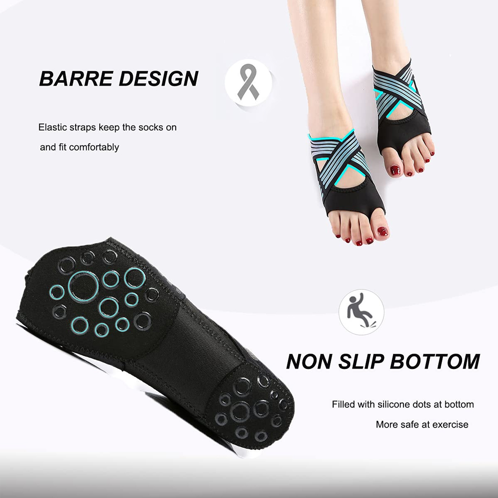 1 Paar Dames Antislip Sokken Z - Pilates Yoga Reformer recensie en prijs