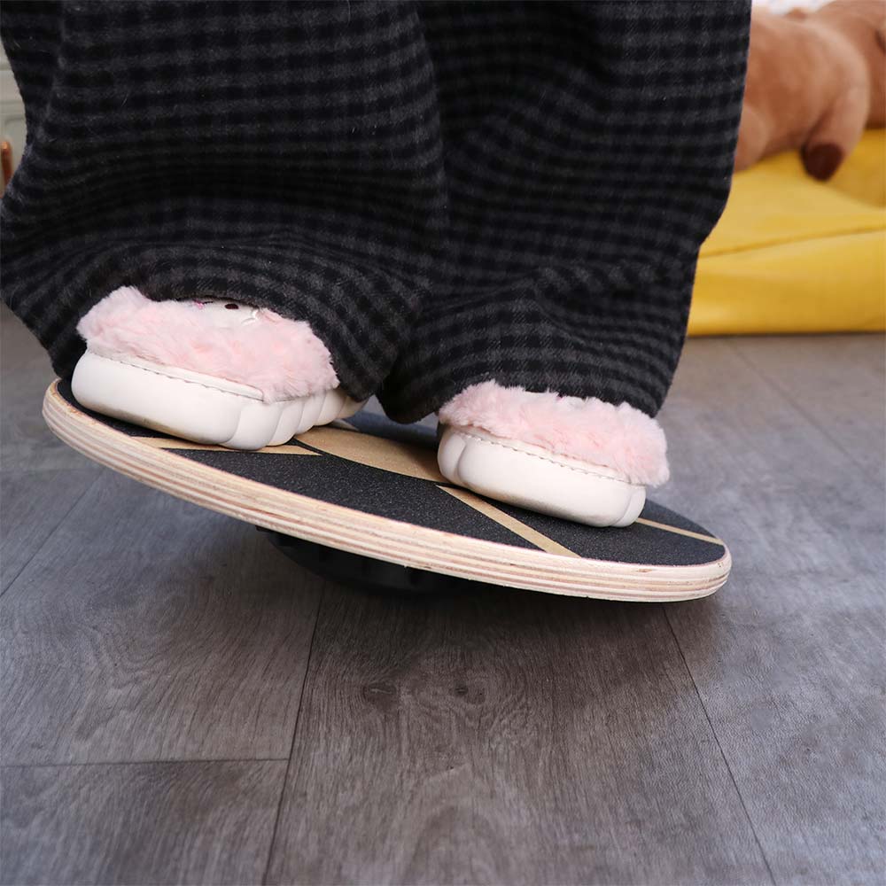Houten ronde balans trainingsp - Balance Board Wobble recensie en prijs