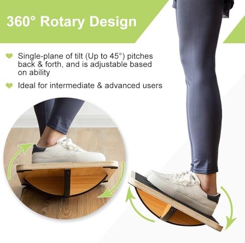 Professioneel houten balansbor - Balance Board Wobble recensie en prijs