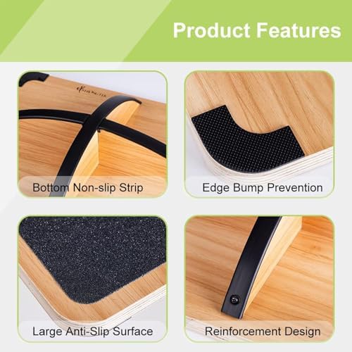 Professioneel houten balansbor - Balance Board Wobble recensie en prijs