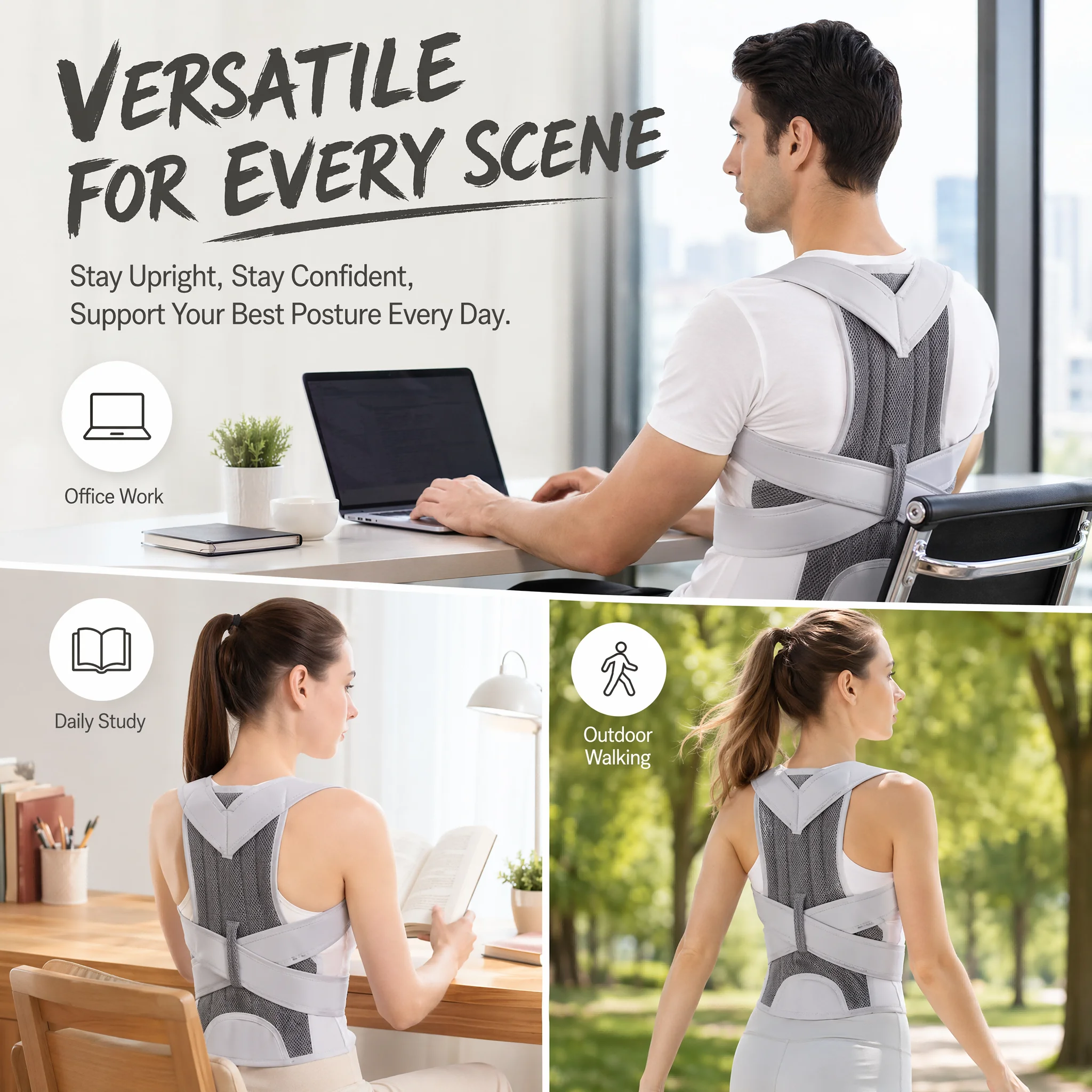 Nieuwe Design Humpback Girdle  - Posture Pole Corrector recensie en prijs