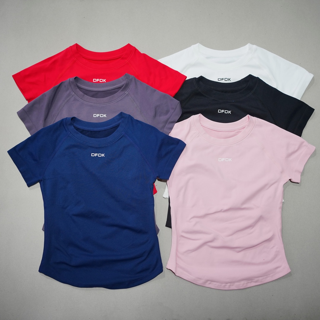 DFDK Dames elastisch slank T-s - Pilates Yoga Wear recensie en prijs