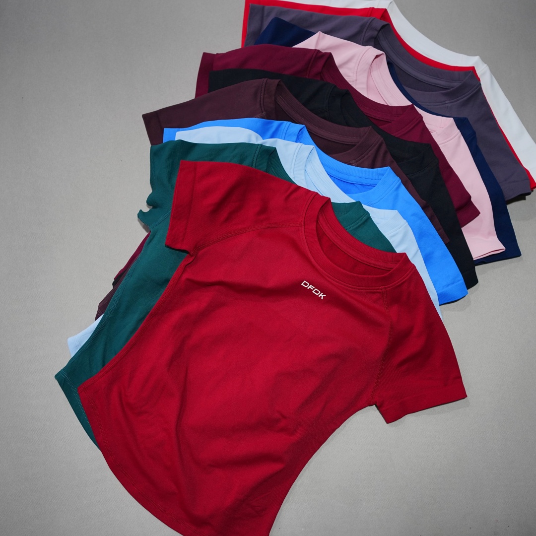 DFDK Dames elastisch slank T-s - Pilates Yoga Wear recensie en prijs