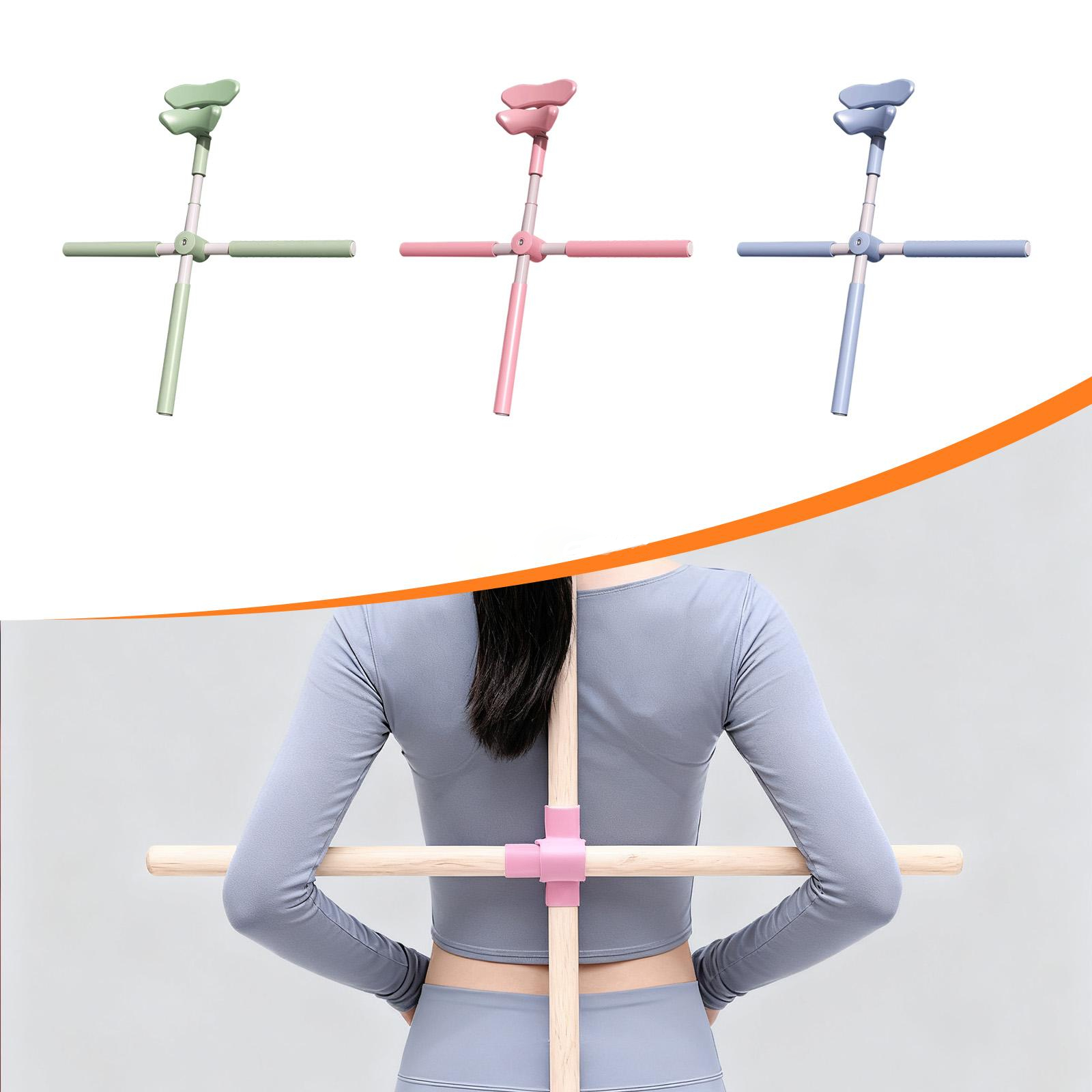 Yoga Stick Cross Open Back Hou - Posture Pole Corrector recensie en prijs