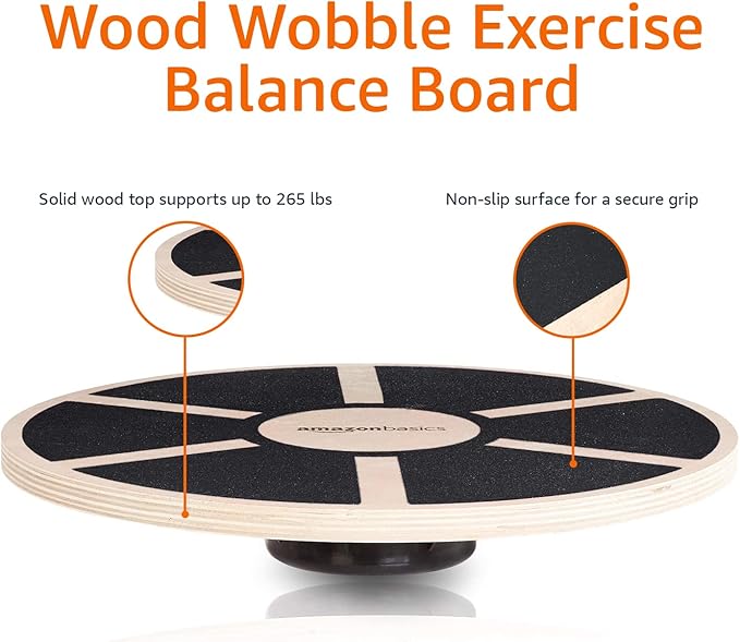 Houten Wobble Balance Training - Balance Board Wobble recensie en prijs