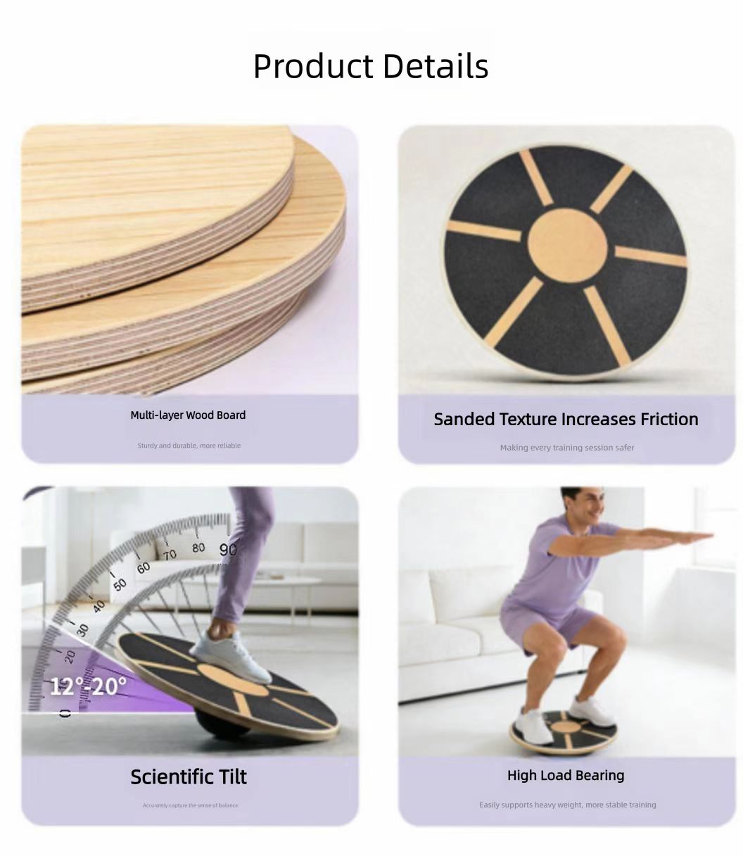 Houten Wobble Balance Training - Balance Board Wobble recensie en prijs