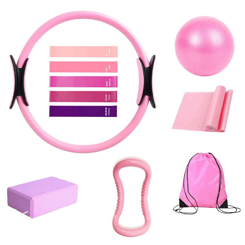 Pilates 11-delige set, inclusi - Pilates Yoga Resistance Ring recensie en prijs