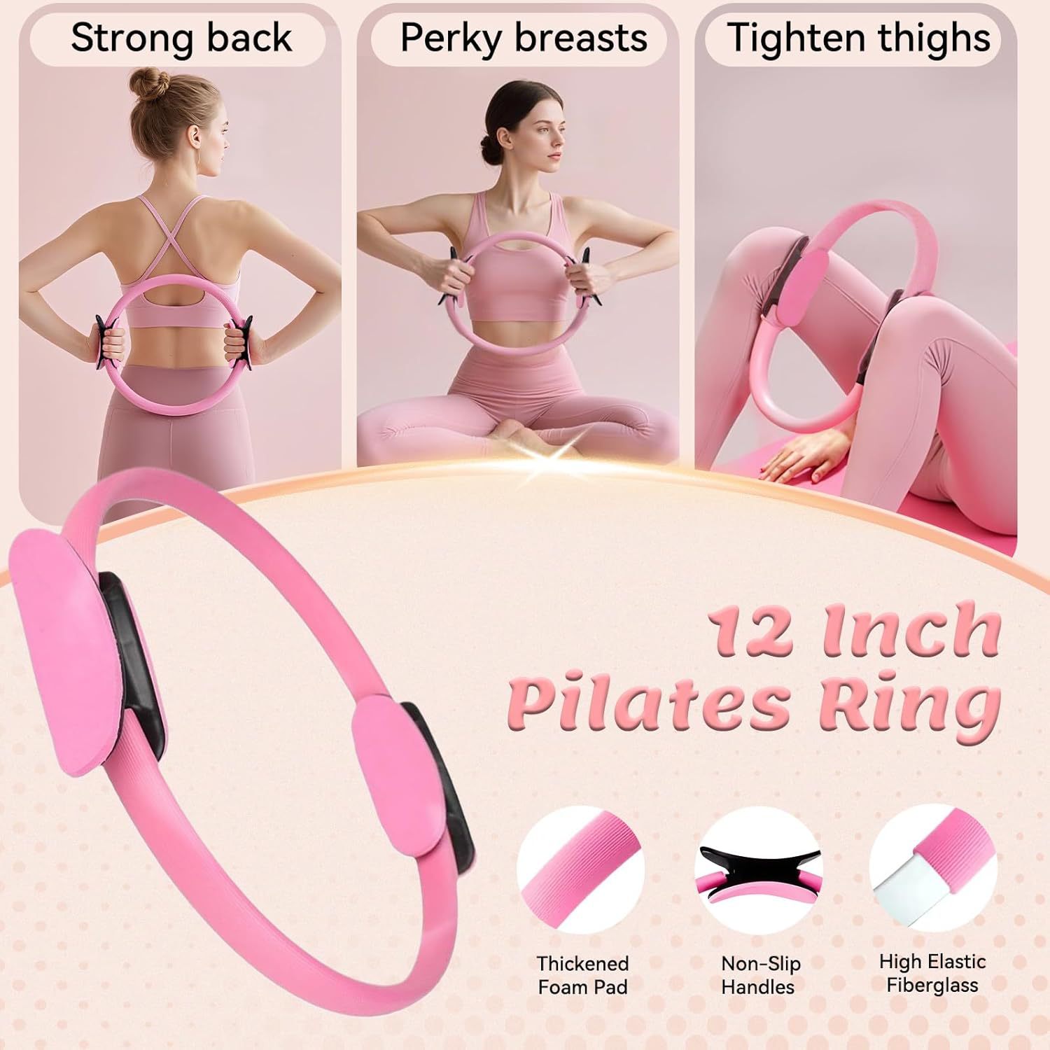 Pilates 11-delige set, inclusi - Pilates Yoga Resistance Ring recensie en prijs
